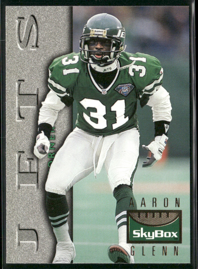 Aaron Glenn 1995 SkyBox Premium #94 New York Jets