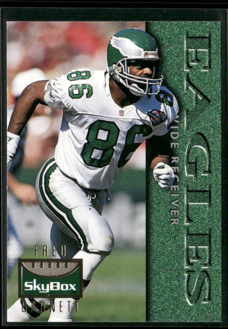 Fred Barnett 1995 SkyBox Premium #98 Philadelphia Eagles