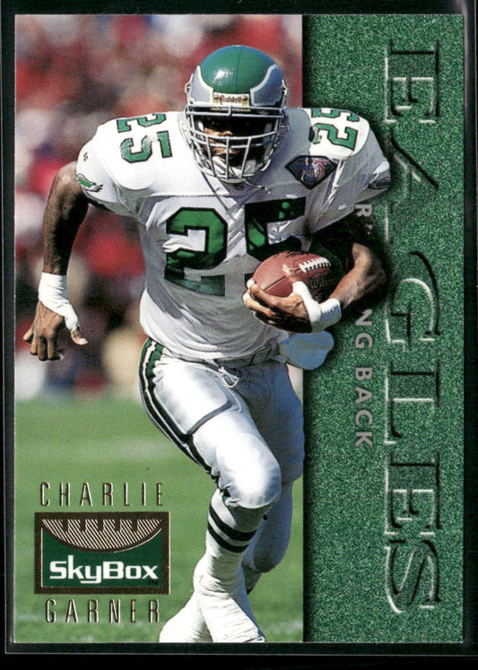 Charlie Garner 1995 SkyBox Premium #100 Philadelphia Eagles