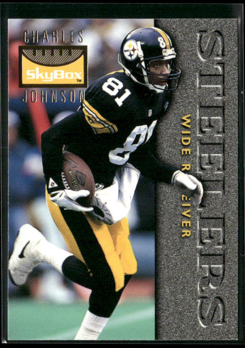 Charles Johnson 1995 SkyBox Premium #103 Pittsburgh Steelers