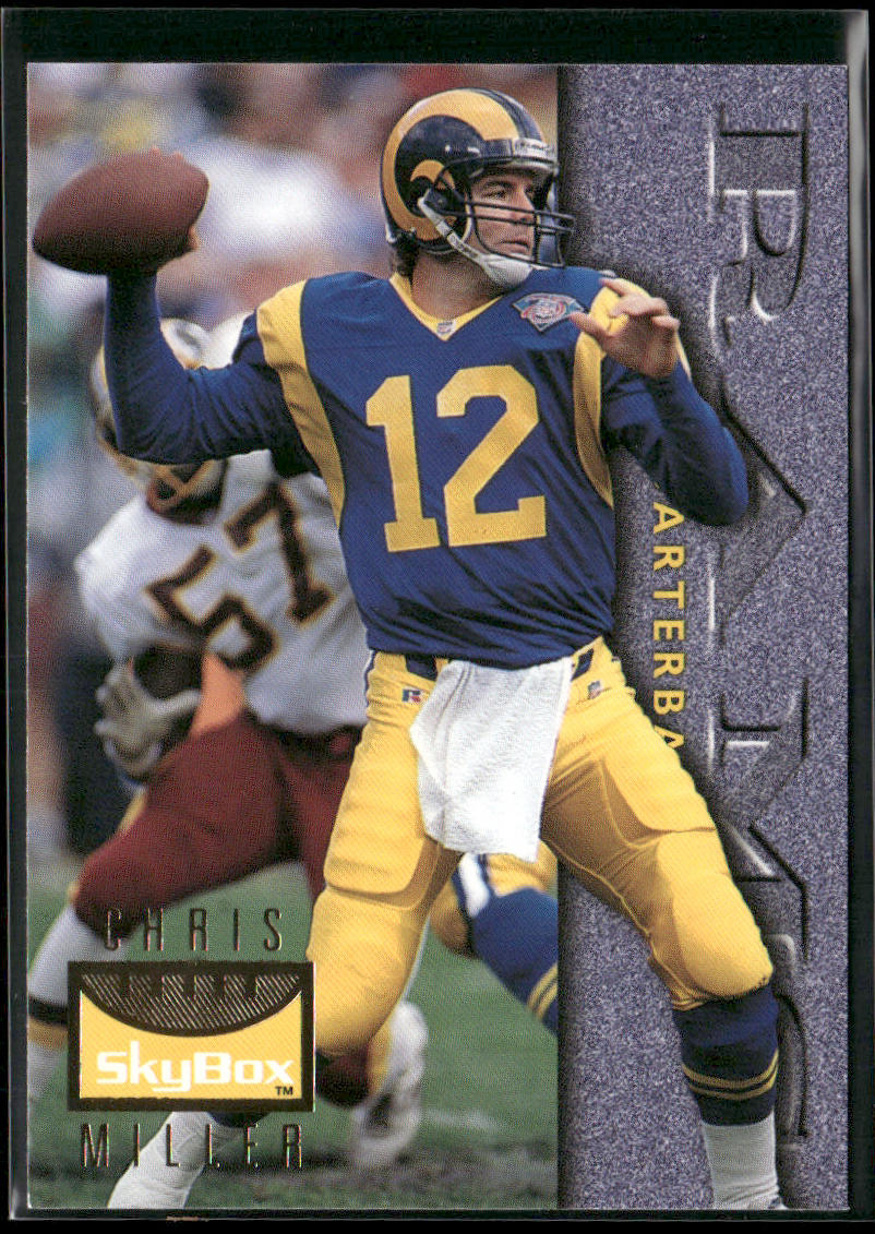 Chris Miller 1995 SkyBox Premium #110 St. Louis Rams
