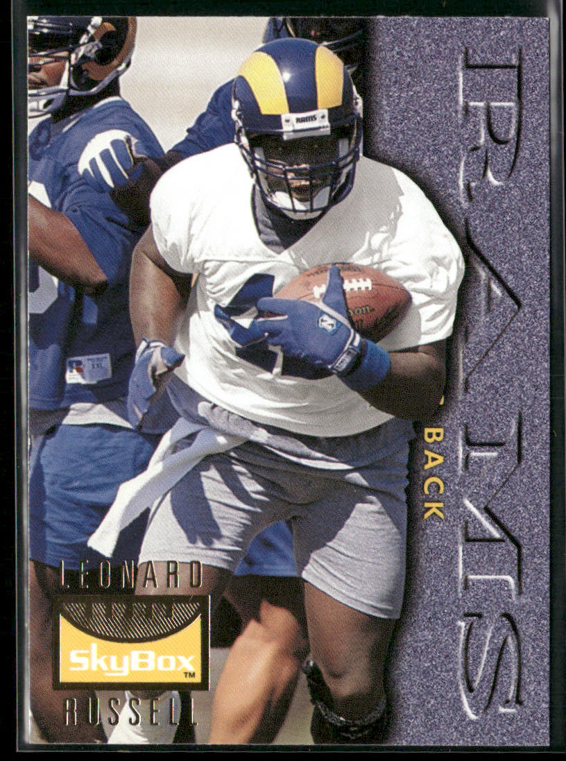 Leonard Russell 1995 SkyBox Premium #111 St. Louis Rams
