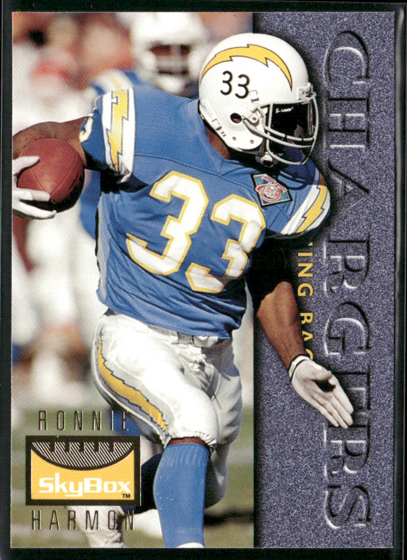 Ronnie Harmon 1995 SkyBox Premium #112 San Diego Chargers