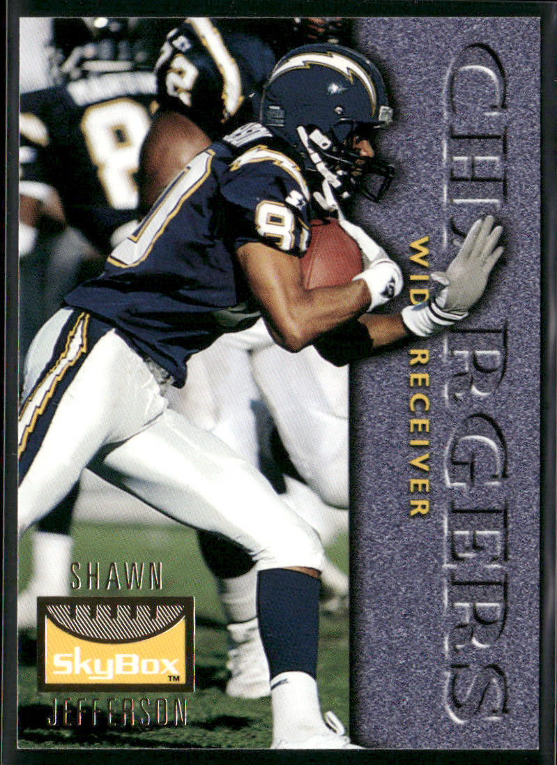 Shawn Jefferson 1995 SkyBox Premium #114 San Diego Chargers