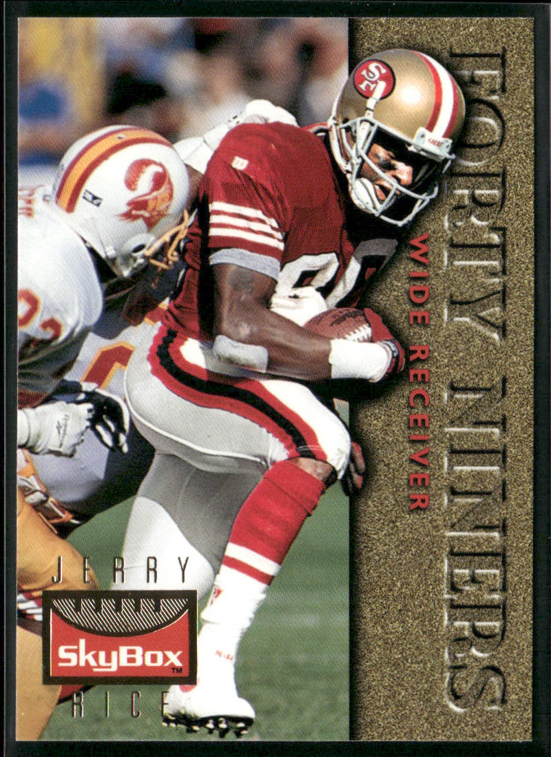 Jerry Rice 1995 SkyBox Premium #119 San Francisco 49ers