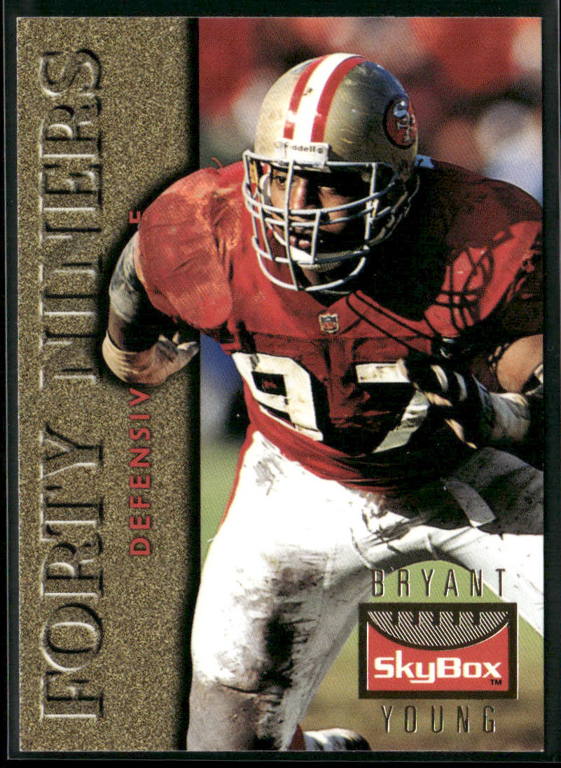 Bryant Young 1995 SkyBox Premium #122 San Francisco 49ers