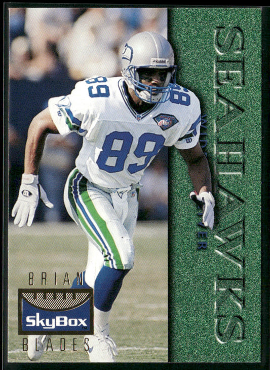 Brian Blades 1995 SkyBox Premium #124 Seattle Seahawks
