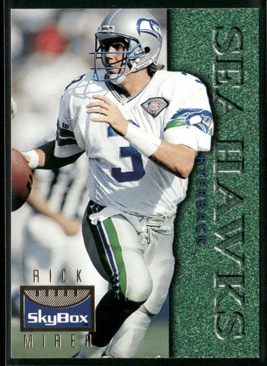 Rick Mirer 1995 SkyBox Premium #126 Seattle Seahawks