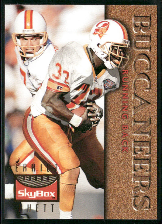 Errict Rhett 1995 SkyBox Premium #134 Tampa Bay Buccaneers
