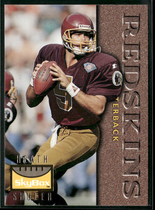 Heath Shuler 1995 SkyBox Premium #137 Washington Redskins