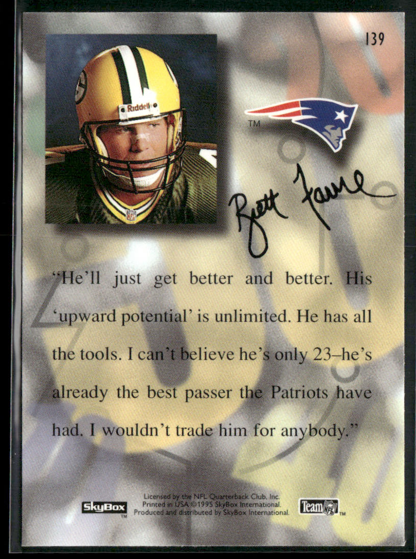 Drew Bledsoe 1995 SkyBox Premium #139 New England Patriots
