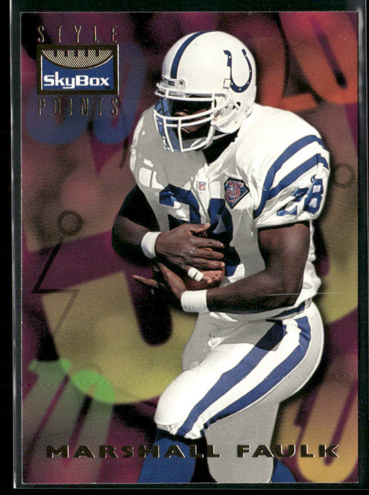 Marshall Faulk 1995 SkyBox Premium #140 Indianapolis Colts