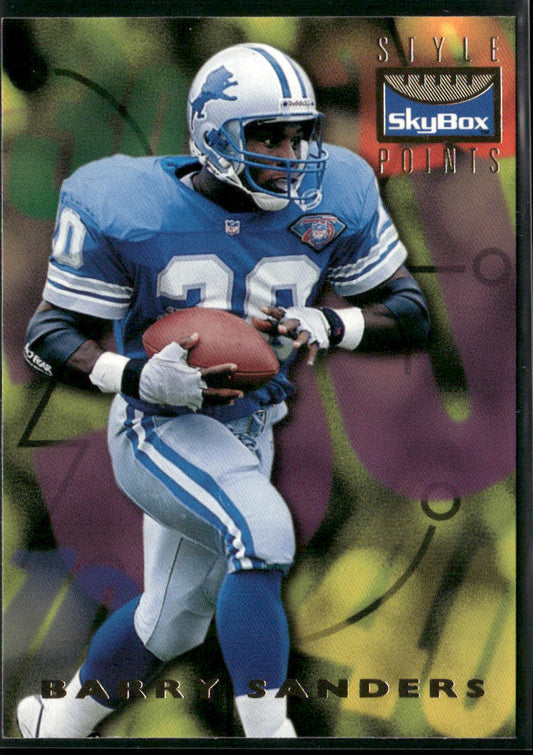 Barry Sanders 1995 SkyBox Premium #146 Detroit Lions