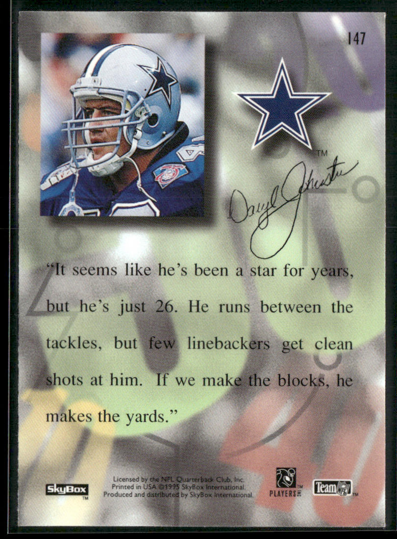 Emmitt Smith 1995 SkyBox Premium #147 Dallas Cowboys