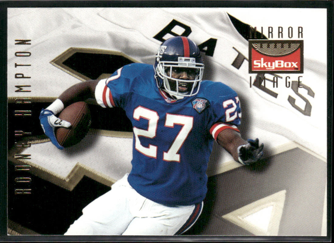 Rodney Hampton / Mario Bates 1995 SkyBox Premium #157