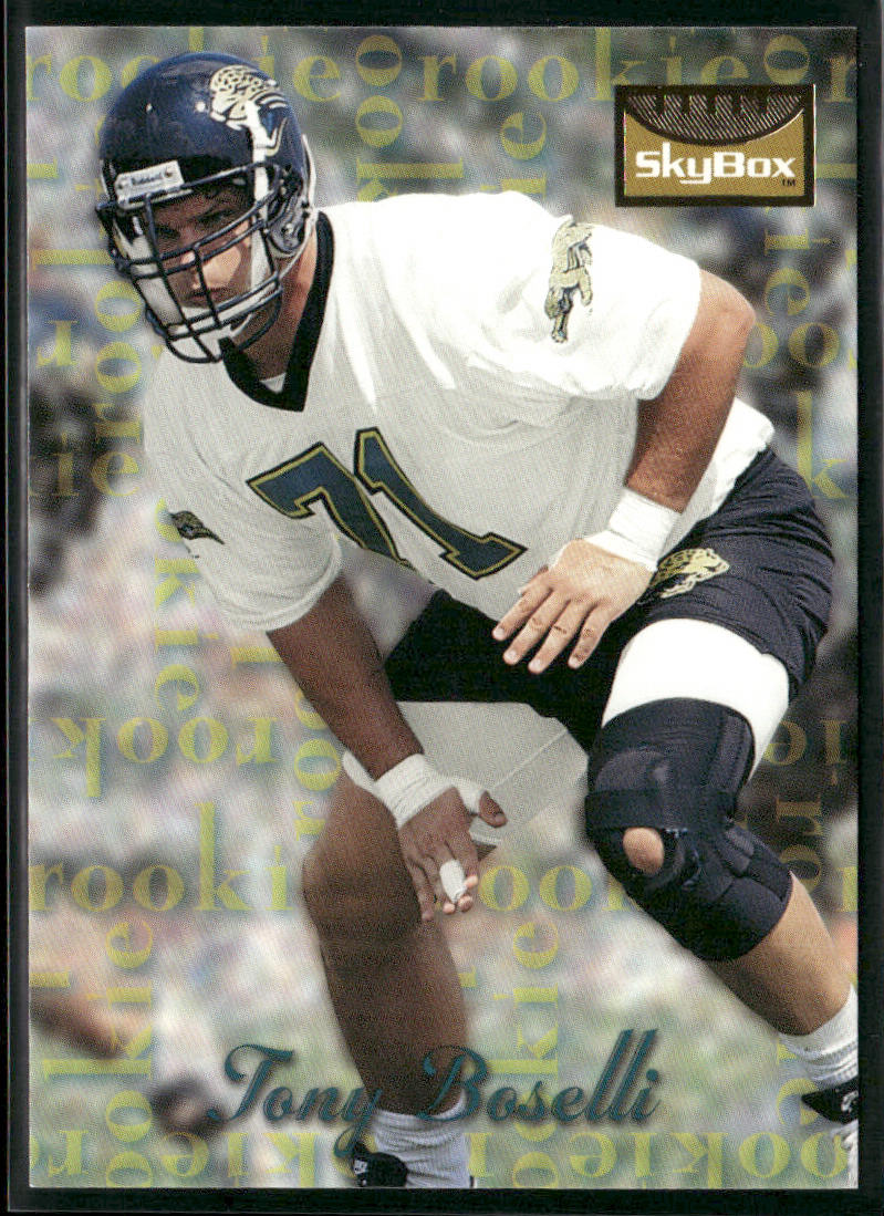 Tony Boselli 1995 SkyBox Premium #160 RC Jacksonville Jaguars