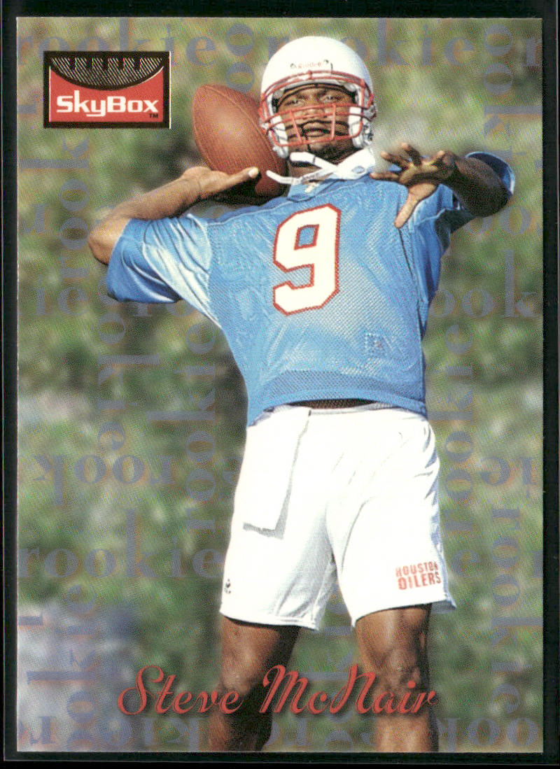 Steve McNair 1995 SkyBox Premium #161 RC Houston Oilers
