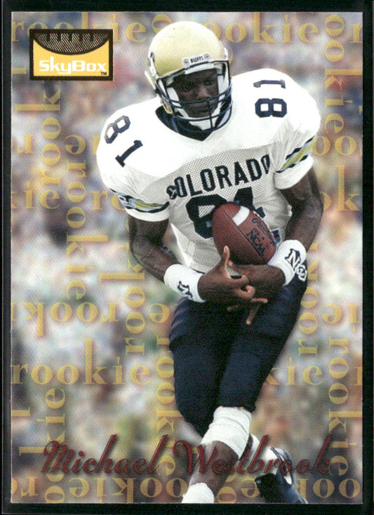 Michael Westbrook 1995 SkyBox Premium #162 RC Washington Redskins