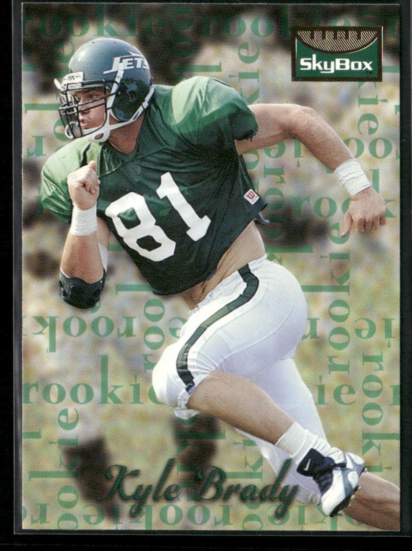 Kyle Brady 1995 SkyBox Premium #167 RC New York Jets