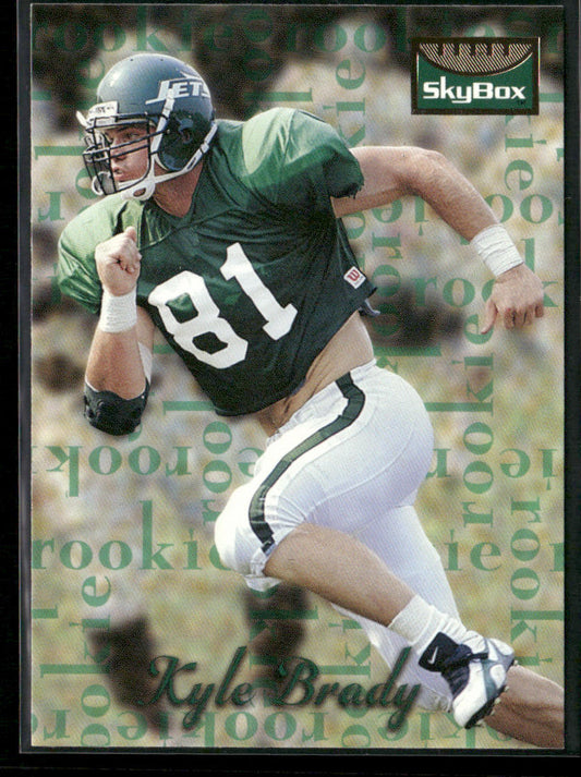 Kyle Brady 1995 SkyBox Premium #167 RC New York Jets