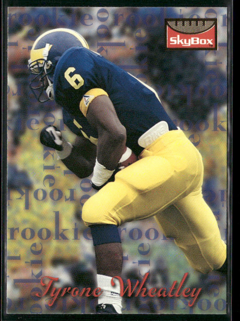 Tyrone Wheatley 1995 SkyBox Premium #171 RC New York Giants