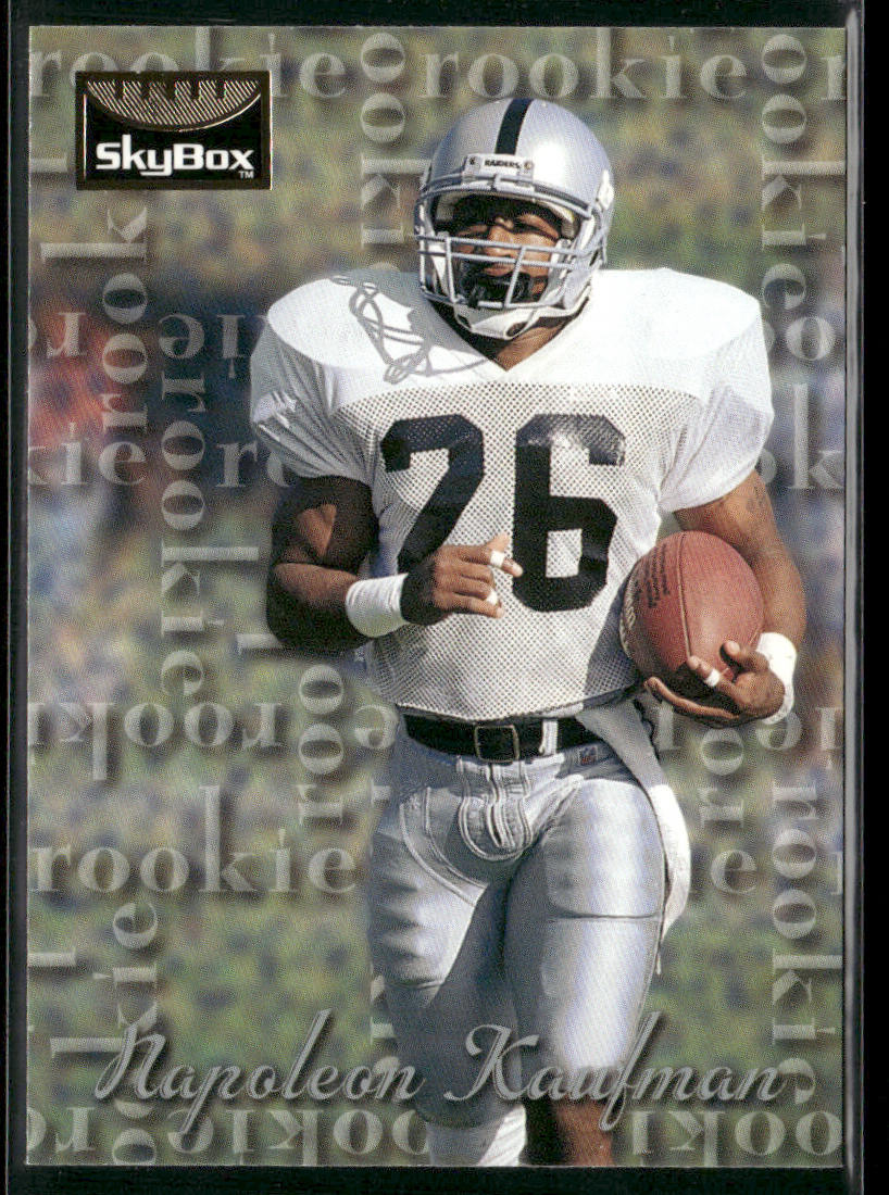Napoleon Kaufman 1995 SkyBox Premium #172 RC Oakland Raiders