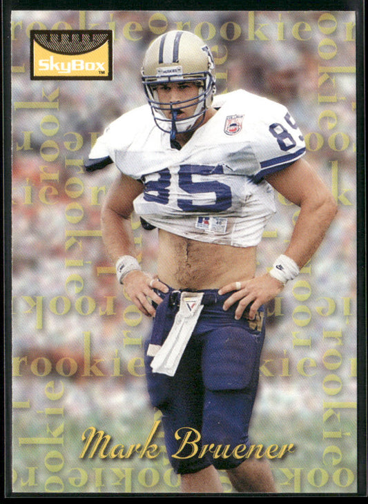 Mark Bruener 1995 SkyBox Premium #179 RC Pittsburgh Steelers