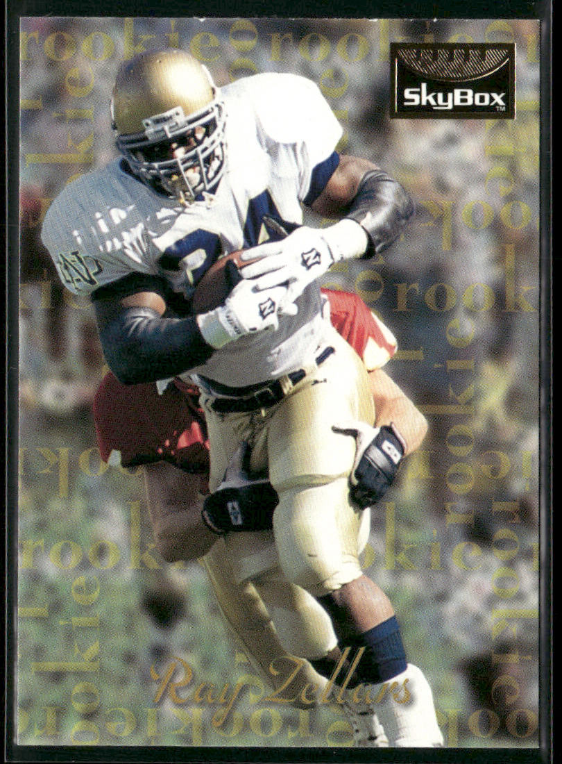 Ray Zellars 1995 SkyBox Premium #182 RC New Orleans Saints