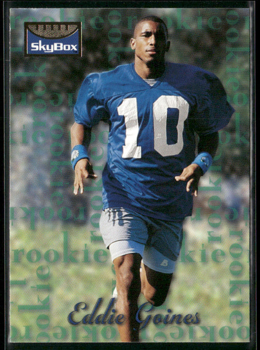 Eddie Goines 1995 SkyBox Premium #183 RC Seattle Seahawks