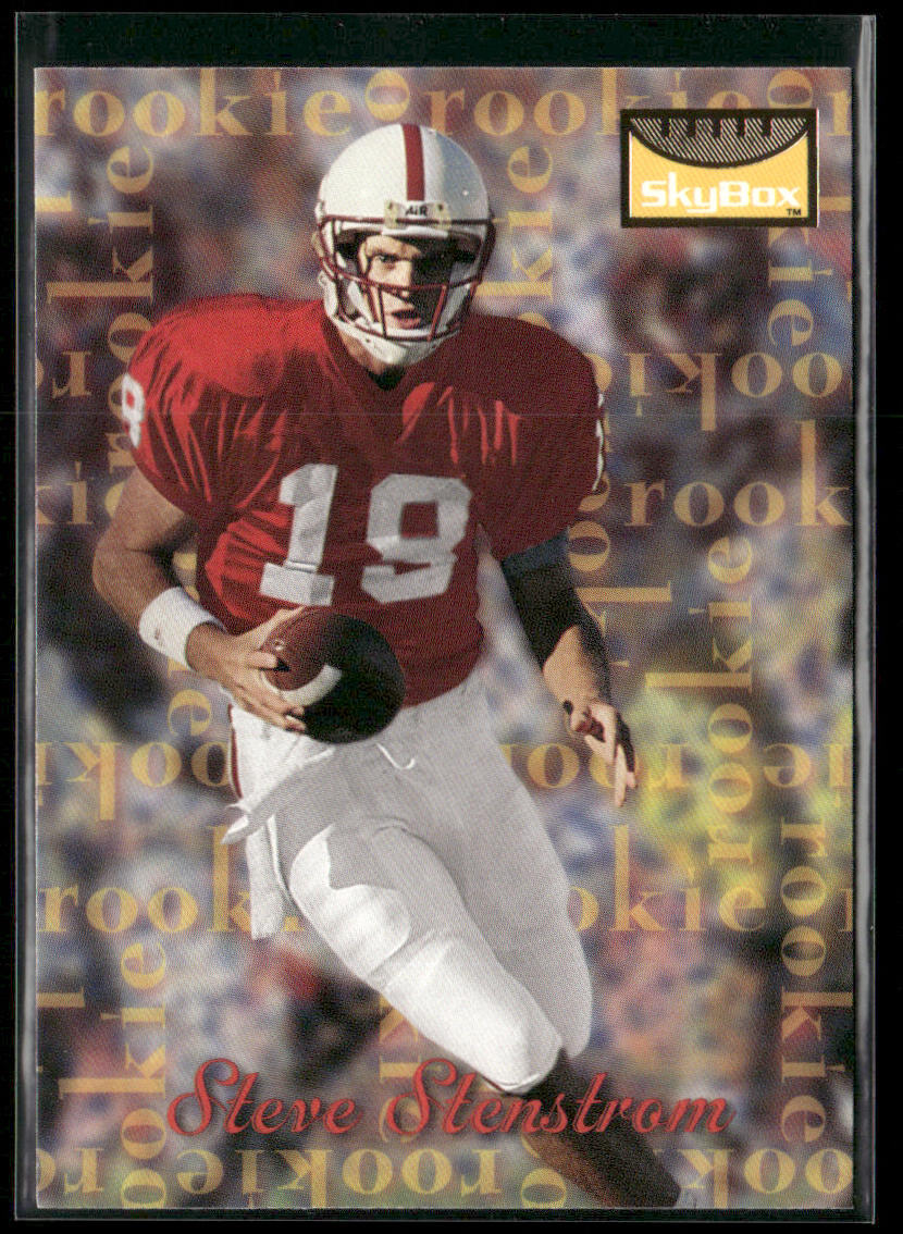 Steve Stenstrom 1995 SkyBox Premium #189 RC Kansas City Chiefs
