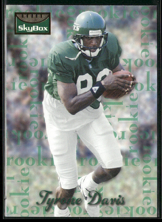 Tyrone Davis 1995 SkyBox Premium #191 RC New York Jets