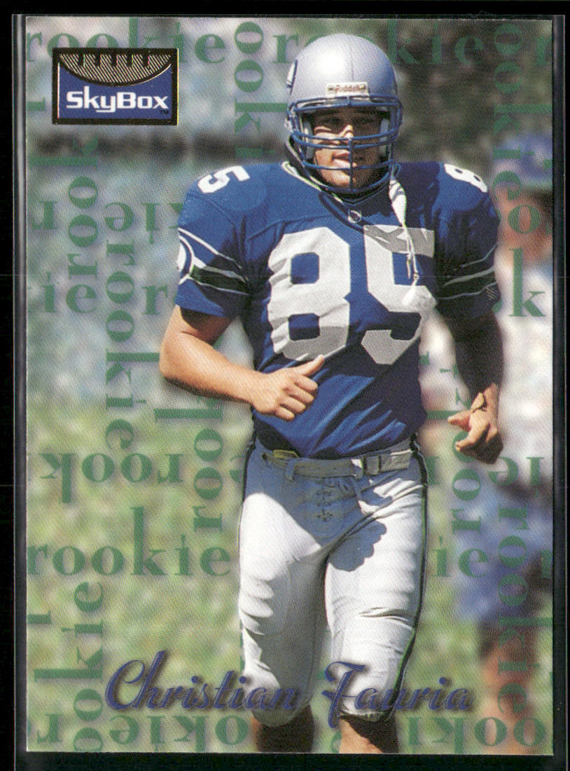 Christian Fauria 1995 SkyBox Premium #193 RC Seattle Seahawks