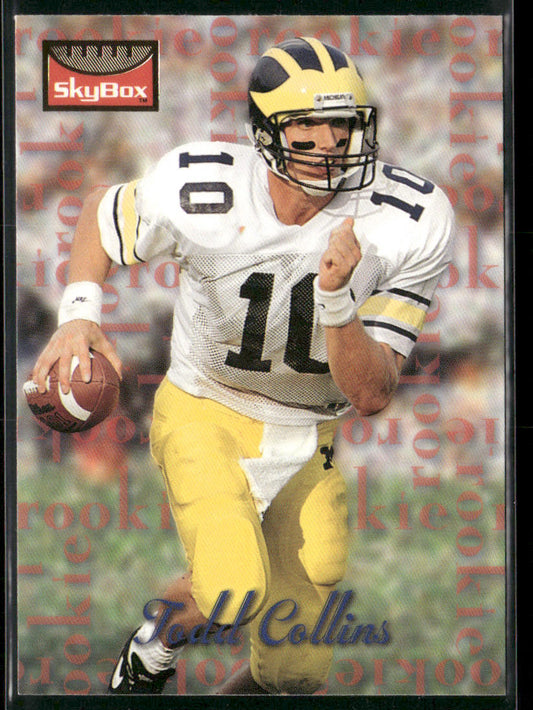 Todd Collins 1995 SkyBox Premium #194 RC Buffalo Bills