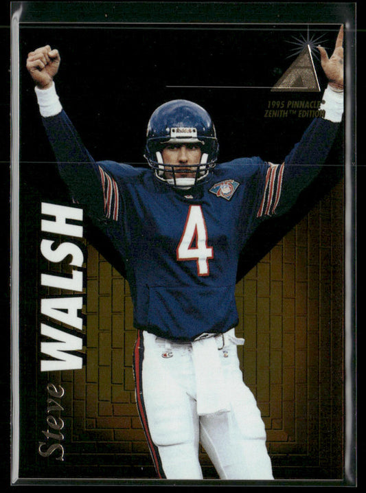 Steve Walsh 1995 Zenith #Z8 Chicago Bears