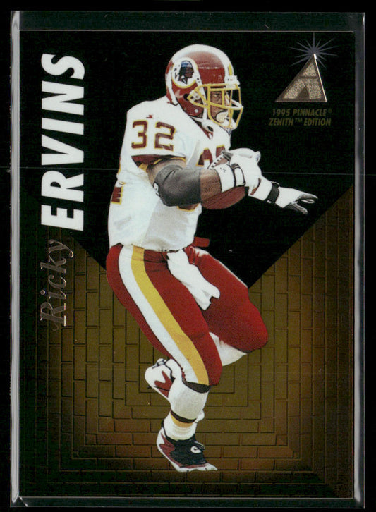 Ricky Ervins 1995 Zenith #Z16 Washington Redskins