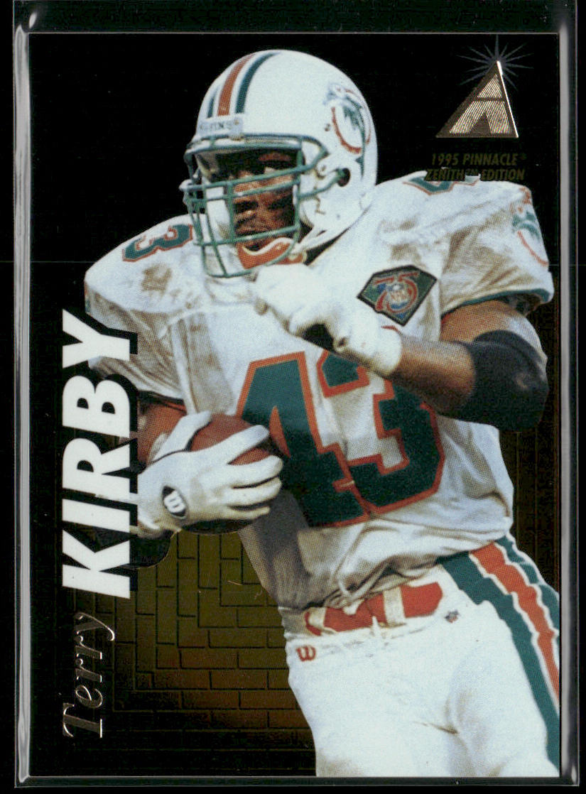 Terry Kirby 1995 Zenith #Z25 Miami Dolphins