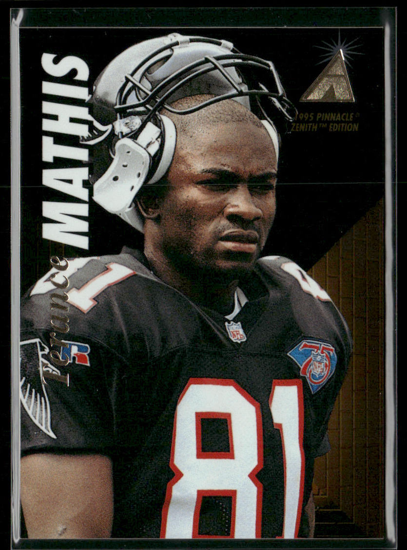 Terance Mathis 1995 Zenith #Z30 Atlanta Falcons