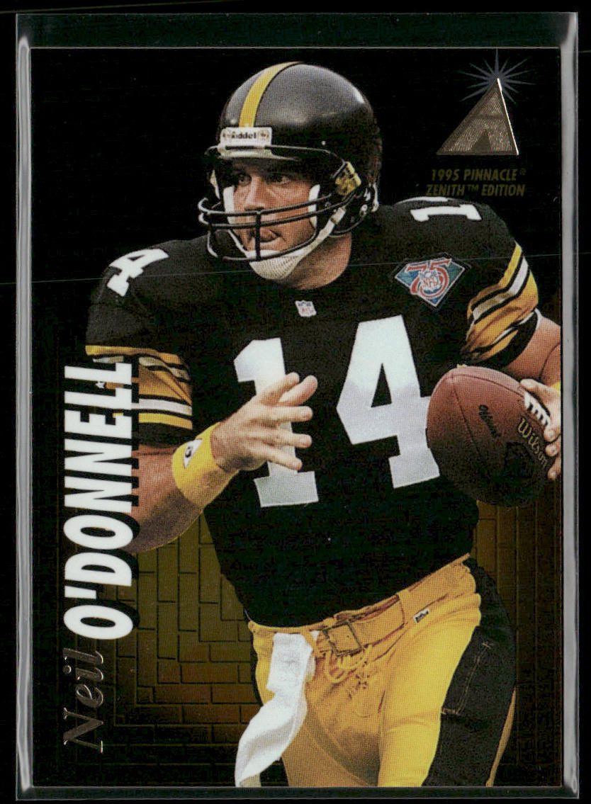 Neil O'Donnell 1995 Zenith #Z32 Pittsburgh Steelers