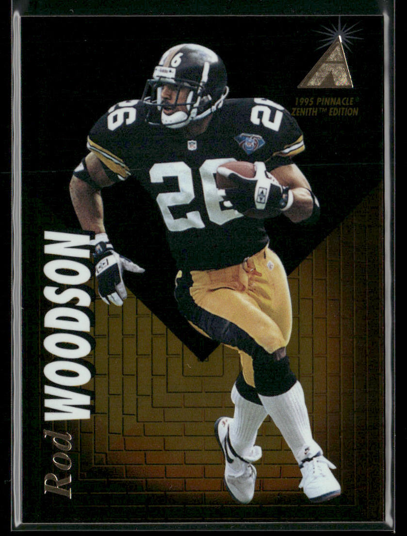 Rod Woodson 1995 Zenith #Z37 Pittsburgh Steelers