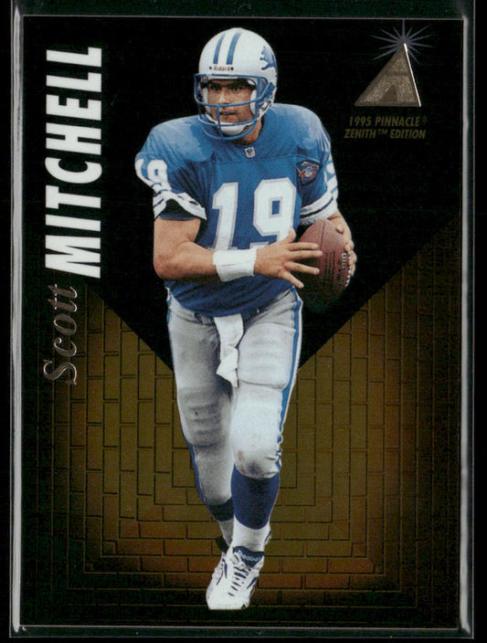 Scott Mitchell 1995 Zenith #Z39 Detroit Lions