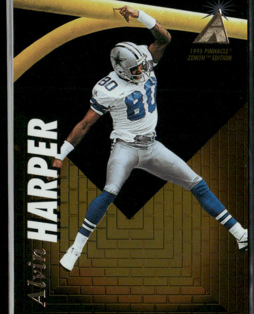Alvin Harper 1995 Zenith #Z41 Dallas Cowboys