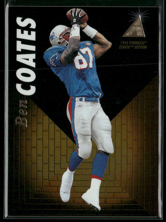 Ben Coates 1995 Zenith #Z43 New England Patriots