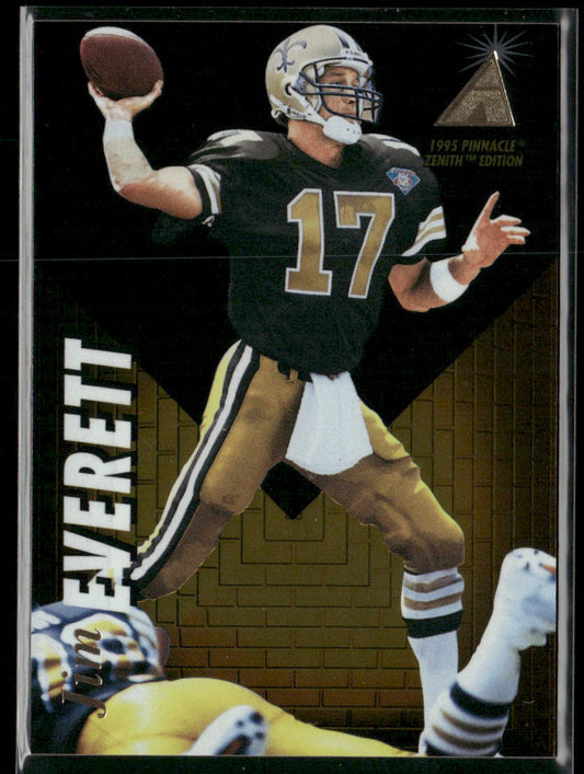 Jim Everett 1995 Zenith #Z44 New Orleans Saints