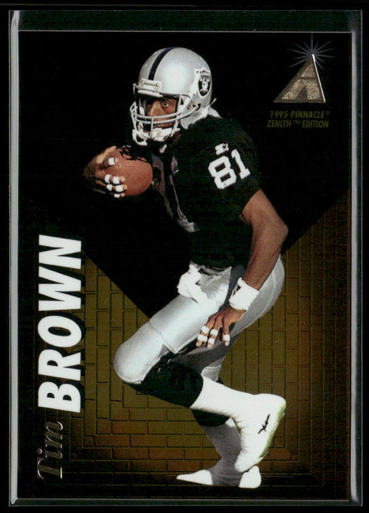 Tim Brown 1995 Zenith #Z49 Oakland Raiders