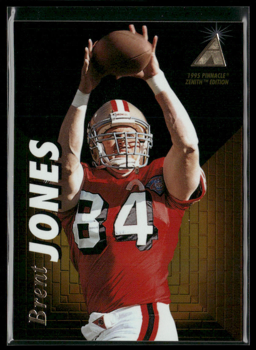 Brent Jones 1995 Zenith #Z51 San Francisco 49ers