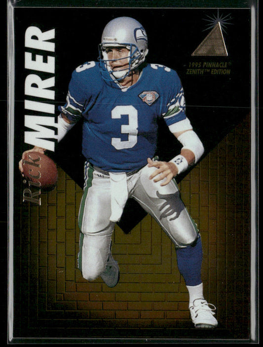 Rick Mirer 1995 Zenith #Z53 Seattle Seahawks