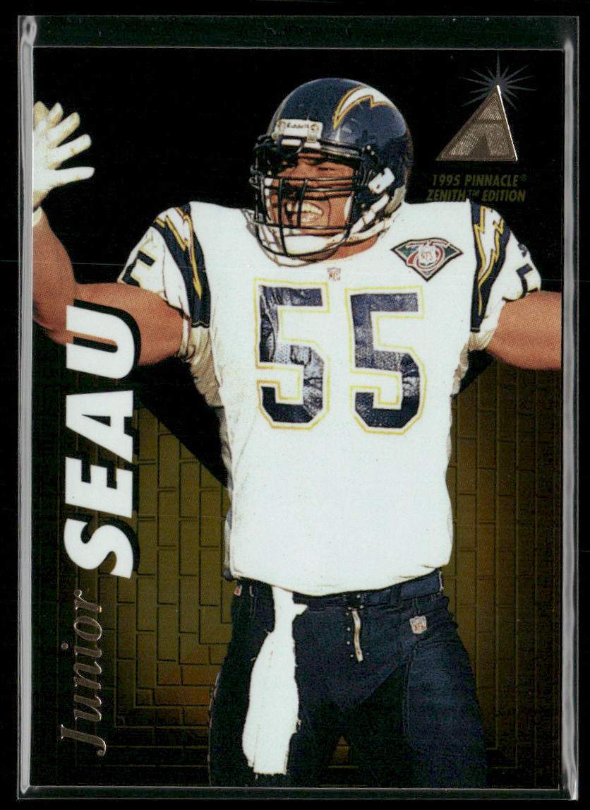 Junior Seau 1995 Zenith #Z54 San Diego Chargers