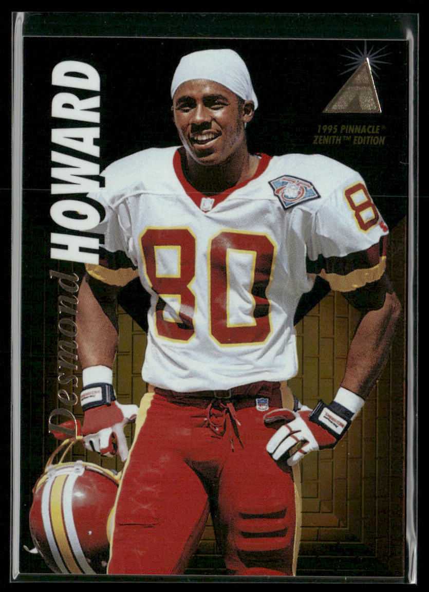 Desmond Howard 1995 Zenith #Z56 Washington Redskins