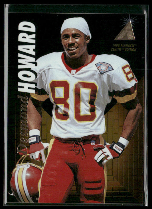 Desmond Howard 1995 Zenith #Z56 Washington Redskins