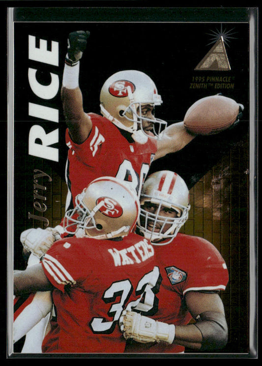 Jerry Rice 1995 Zenith #Z57 San Francisco 49ers